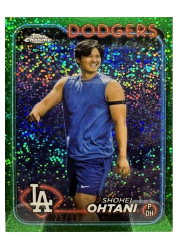 2024 Topps Chrome Shohei Ohtani #1 card