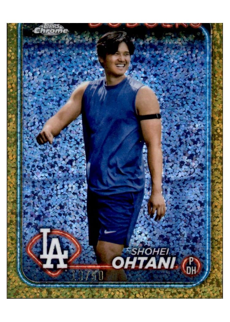 2024 Topps Chrome Shohei Ohtani #1 card