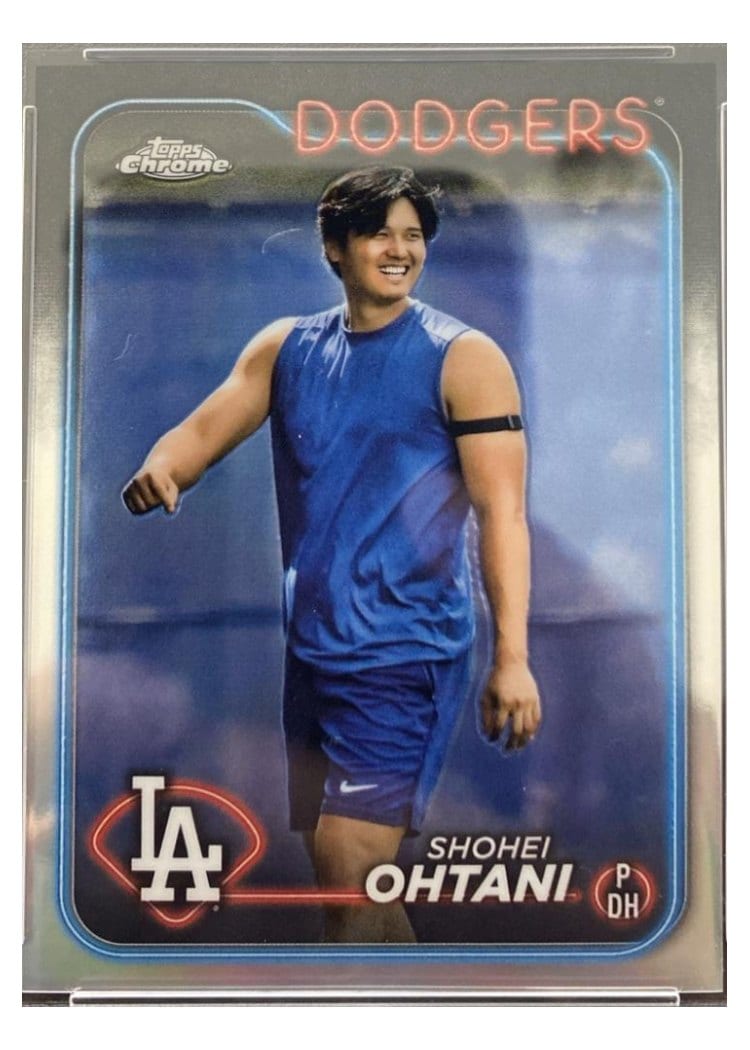 2024 Topps Chrome Shohei Ohtani #1 card