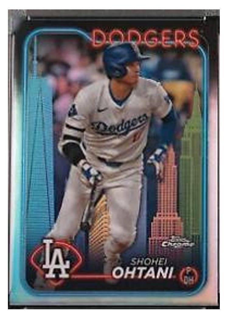 2024 Topps Chrome Shohei Ohtani #1 card
