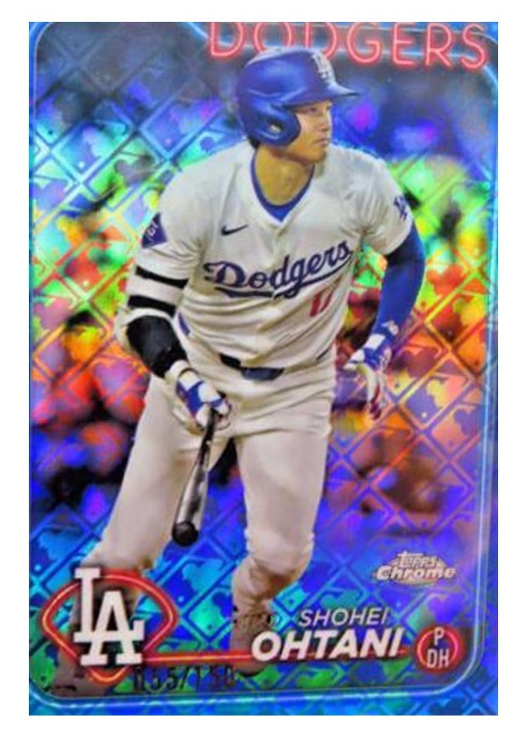 2024 Topps Chrome Shohei Ohtani #1 card