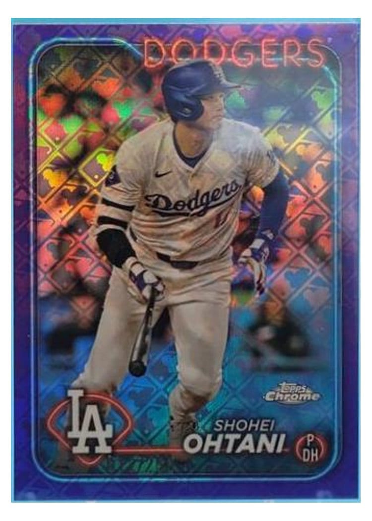 2024 Topps Chrome Shohei Ohtani #1 card