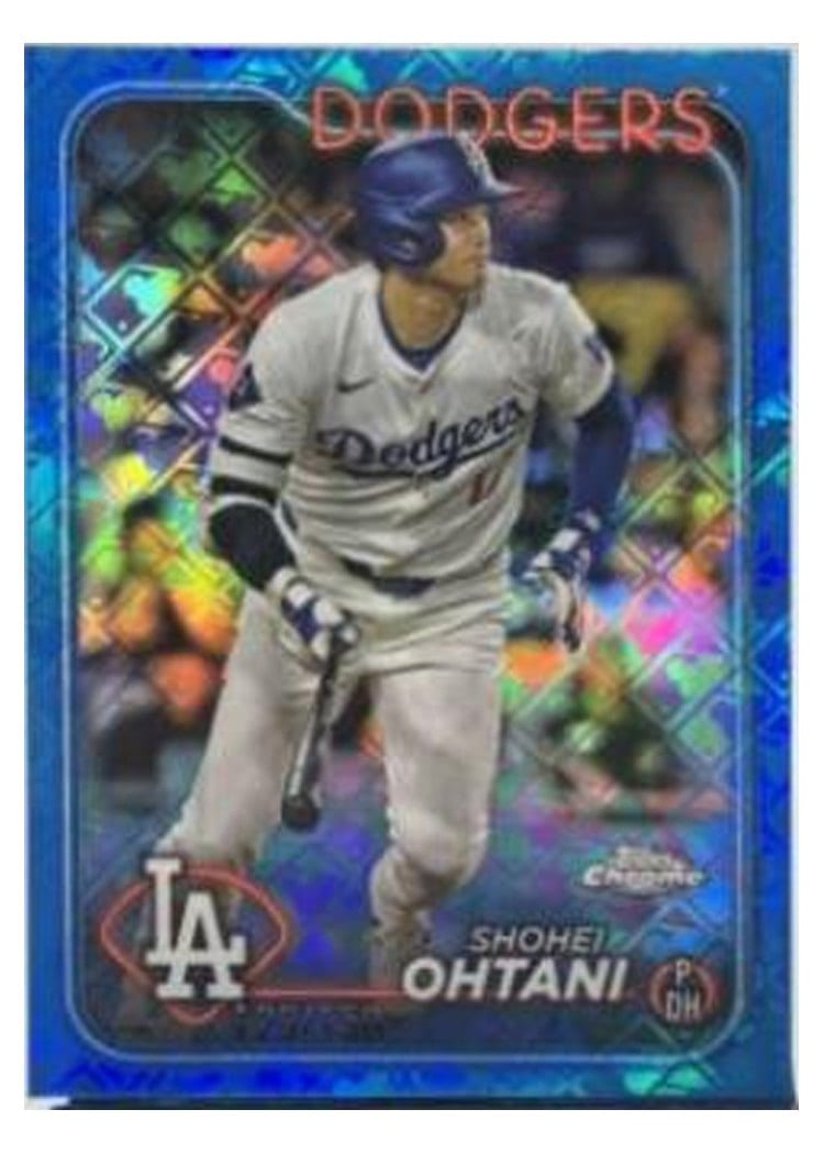 2024 Topps Chrome Shohei Ohtani #1 card