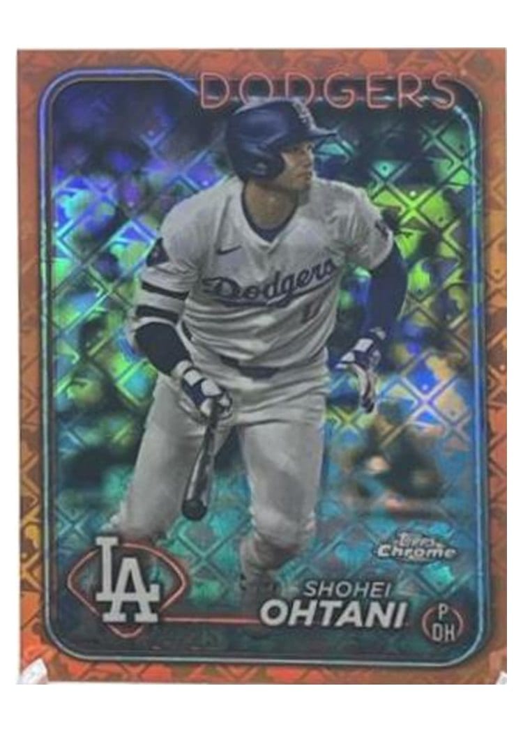 2024 Topps Chrome Shohei Ohtani #1 card