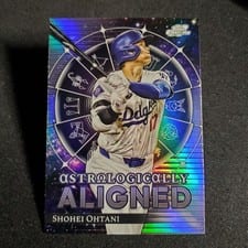 2024 Topps Cosmic Chrome Astrologically Aligned Shohei Ohtani #AA-4 card