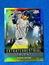 2024 Topps Cosmic Chrome Extraterrestrial Talent Shohei Ohtani #ET-17 card