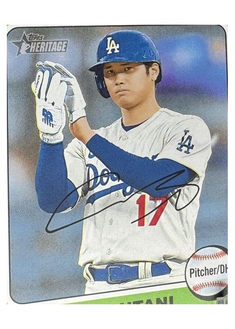 2024 Topps Heritage Shohei Ohtani #371 card