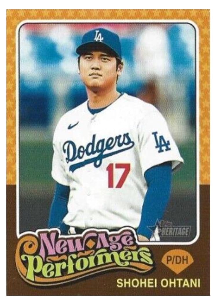 2024 Topps Heritage Mini New Age Performers Shohei Ohtani #NAP-1