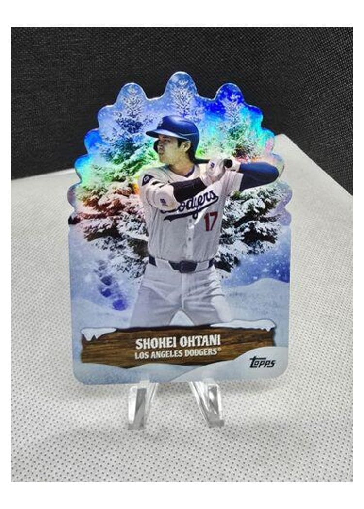2024 Topps Holiday Evergreen Die Cuts Shohei Ohtani #EG-6 card