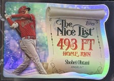 2024 Topps Holiday Making the Nice List Shohei Ohtani #MNL-24 card