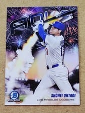 2025 Bowman Chrome Adios Shohei Ohtani #AD-17 card