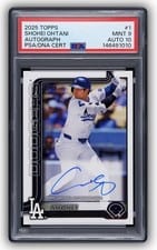 2025 Topps Shohei Ohtani Flagship Real One Autograph #1 card