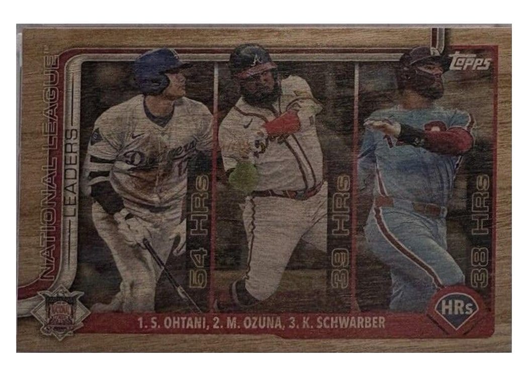 2025 Topps Shohei Ohtani #1 card