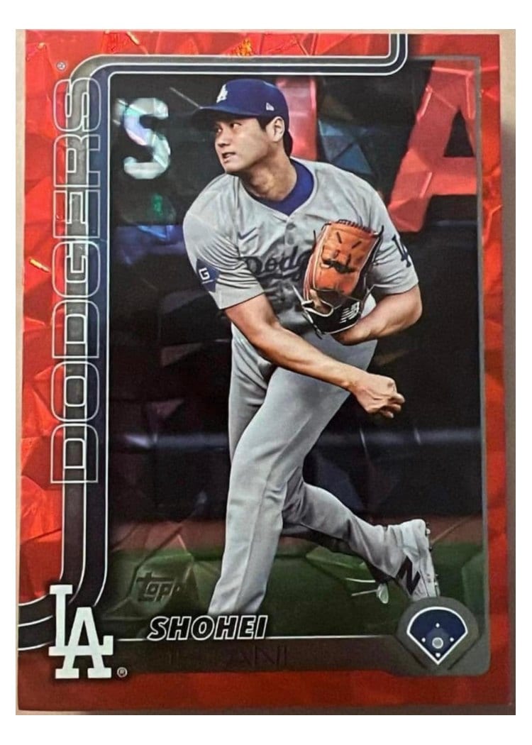 2025 Topps Shohei Ohtani #1 card