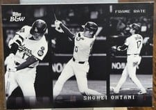 2025 Topps Black & White Base Set Shohei Ohtani #1