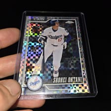 2025 Topps Chrome Shohei Ohtani #1 card
