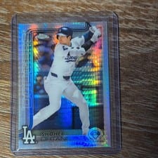 2025 Topps Chrome Shohei Ohtani #1 card