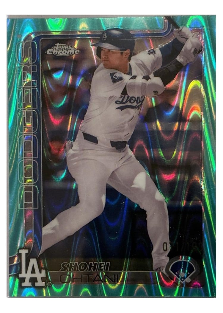 2025 Topps Chrome Shohei Ohtani #1 card