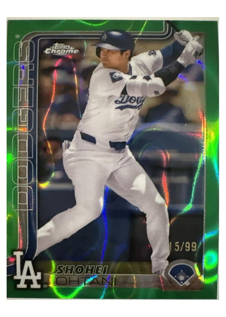 2025 Topps Chrome Shohei Ohtani #1 card