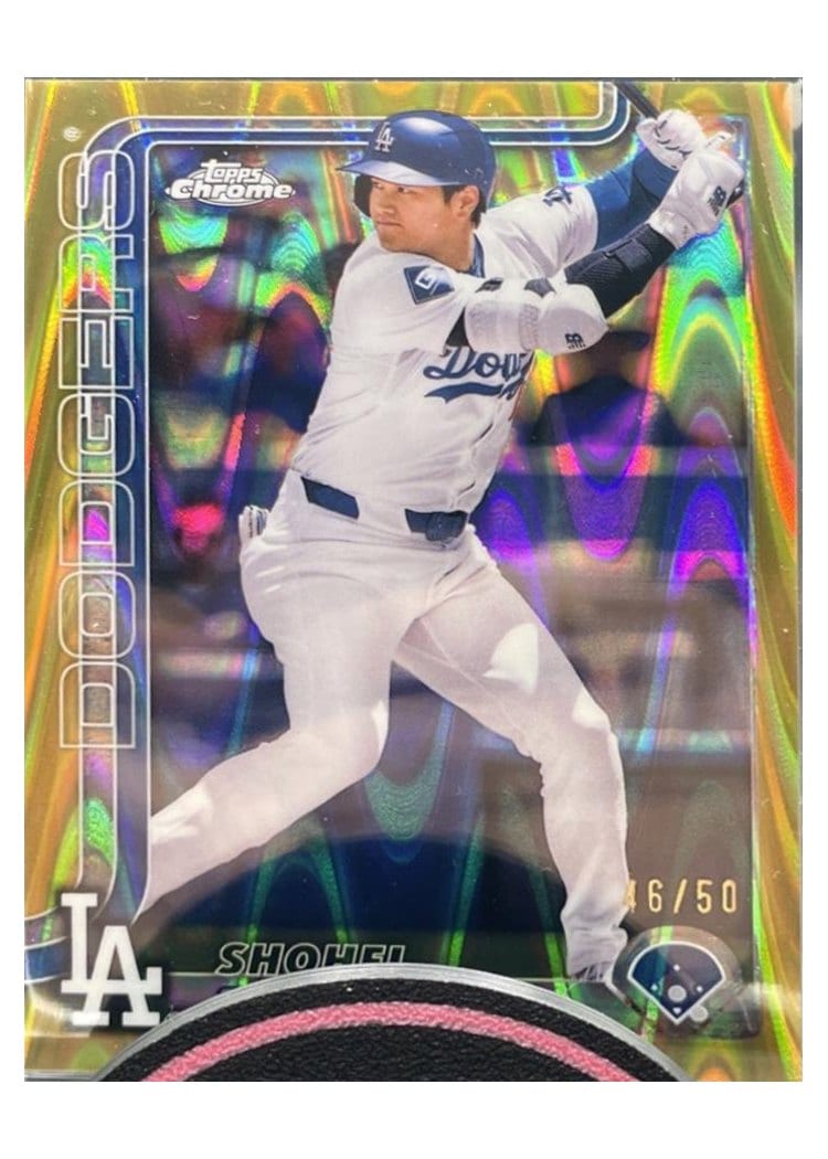 2025 Topps Chrome Shohei Ohtani #1 card