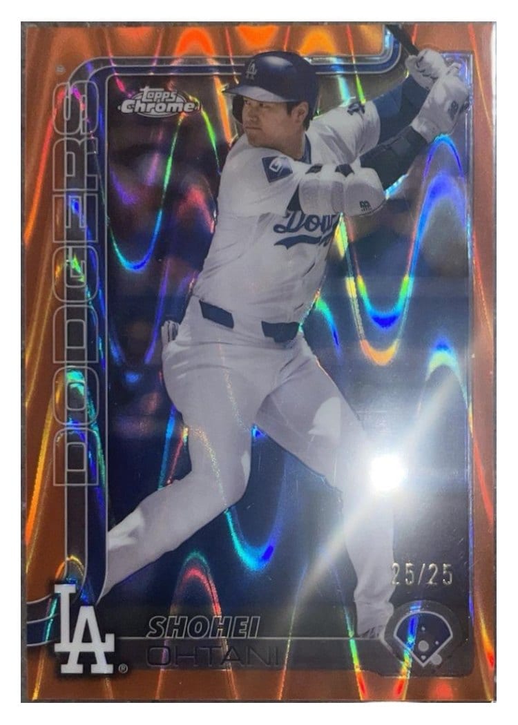 2025 Topps Chrome Shohei Ohtani #1 card