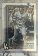 2025 Topps Chrome Shohei Ohtani #1 card