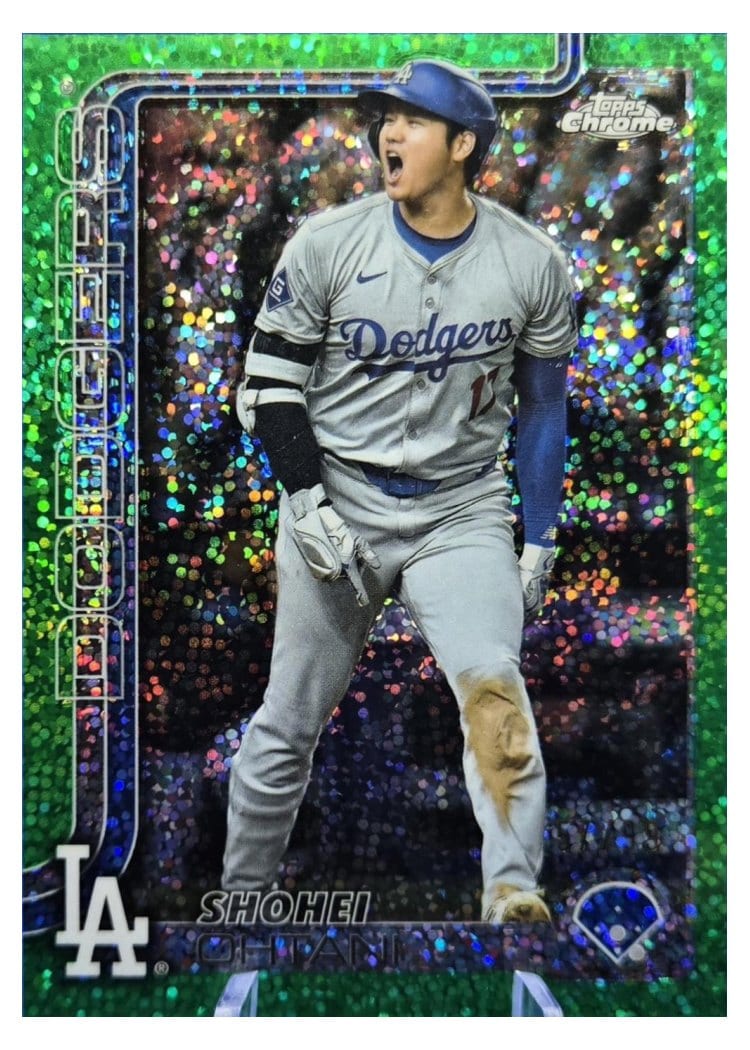 2025 Topps Chrome Shohei Ohtani #1 card