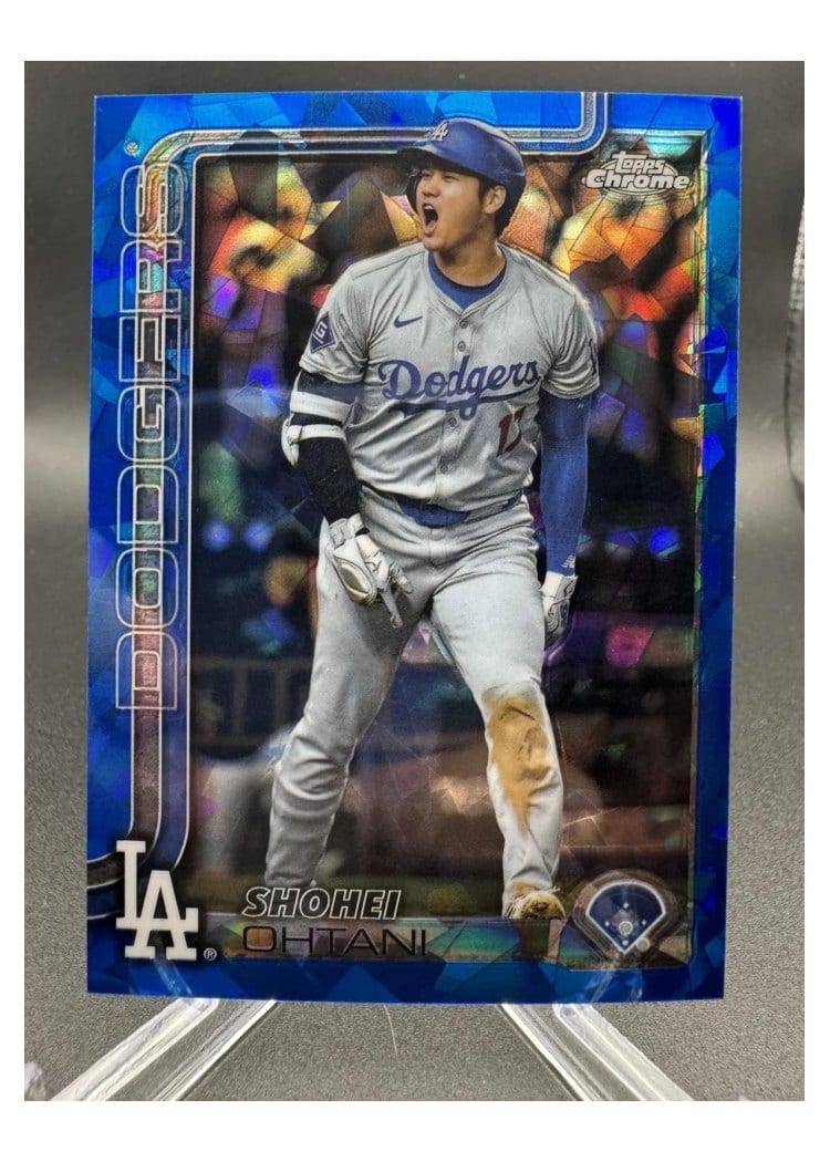 2025 Topps Chrome Shohei Ohtani #1 card
