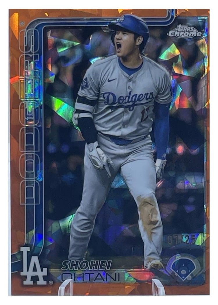 2025 Topps Chrome Shohei Ohtani #1 card