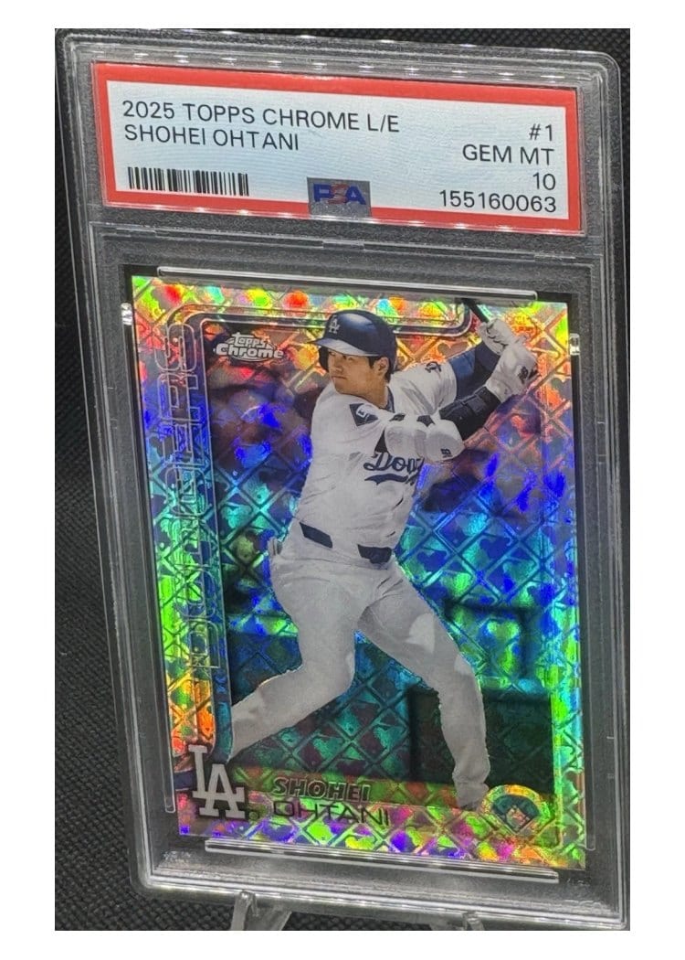 2025 Topps Chrome Logofractor Edition Base Set Shohei Ohtani #1 card