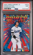 2025 Topps Chrome Logofractor Edition Power Players Shohei Ohtani #PP-25 card