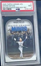 2025 Topps Chrome Update Major League Mini Shohei Ohtani #MM-1 card