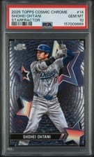 2025 Topps Cosmic Chrome StarFractor Shohei Ohtani #SF-14