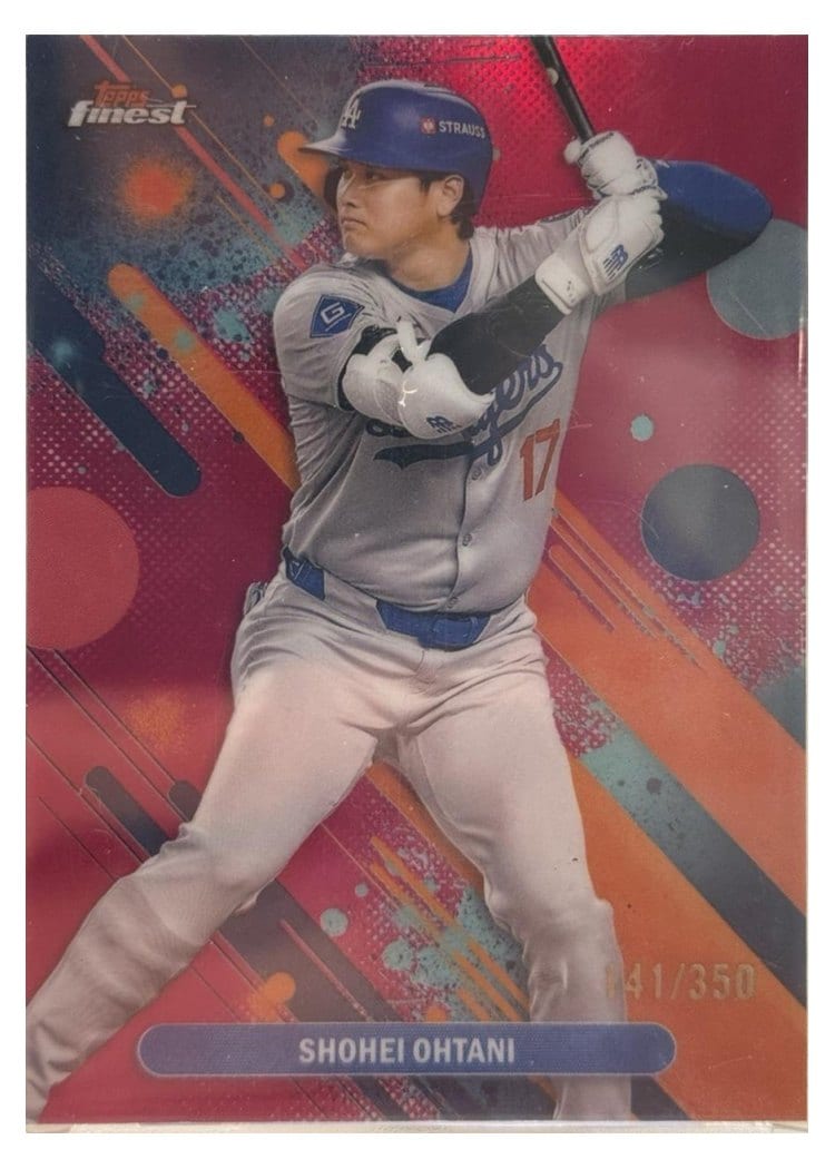 2025 Topps Finest Shohei Ohtani #16 card
