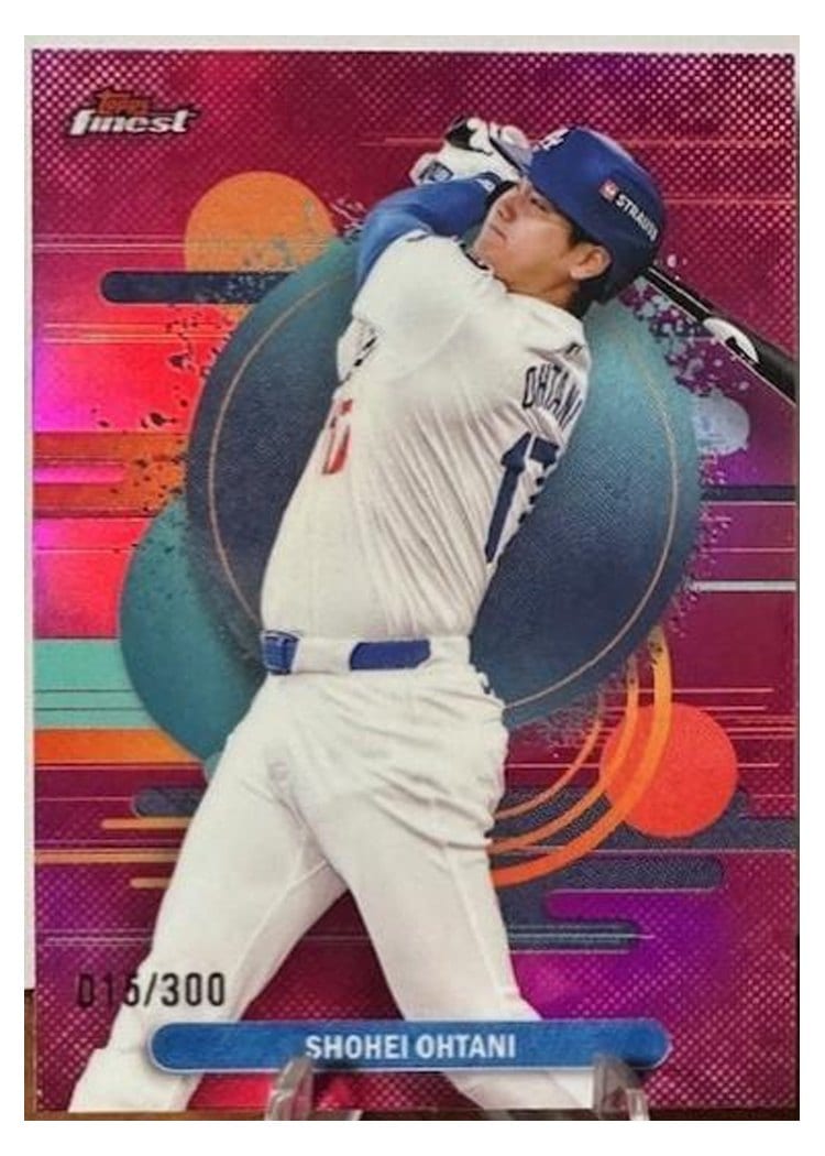2025 Topps Finest Shohei Ohtani #190 card