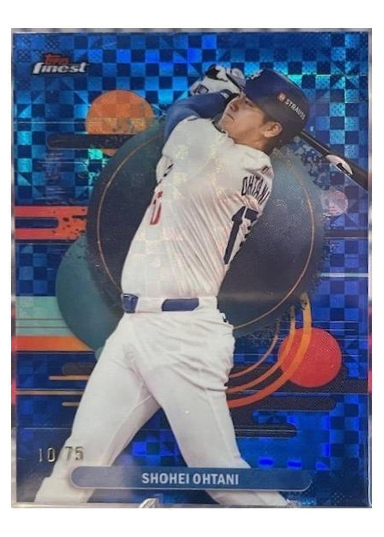 2025 Topps Finest Shohei Ohtani #190 card