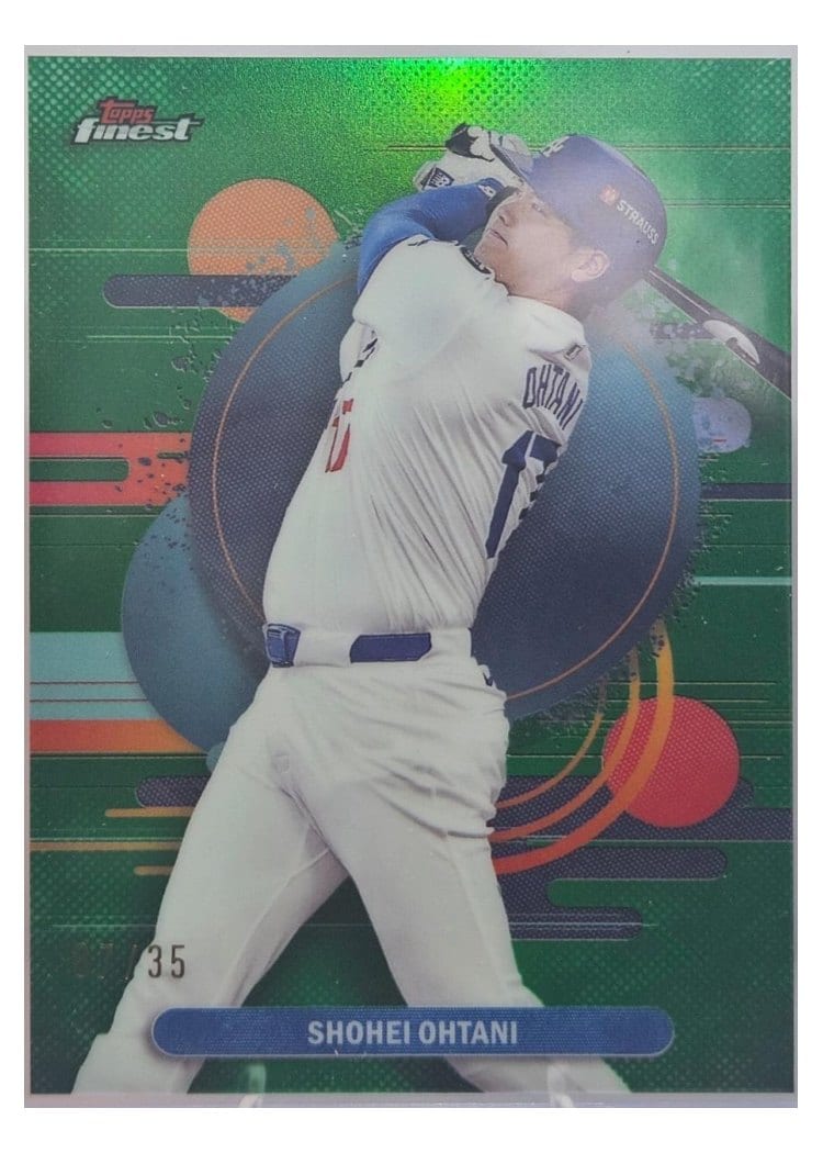 2025 Topps Finest Shohei Ohtani #190 card