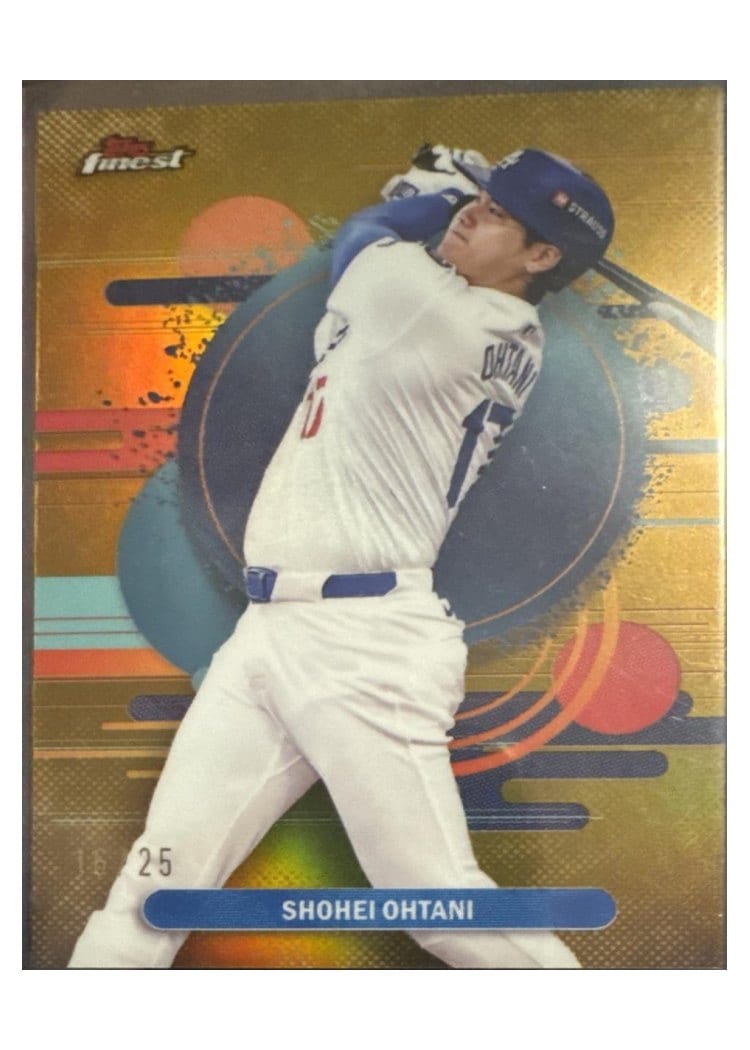 2025 Topps Finest Shohei Ohtani #190 card