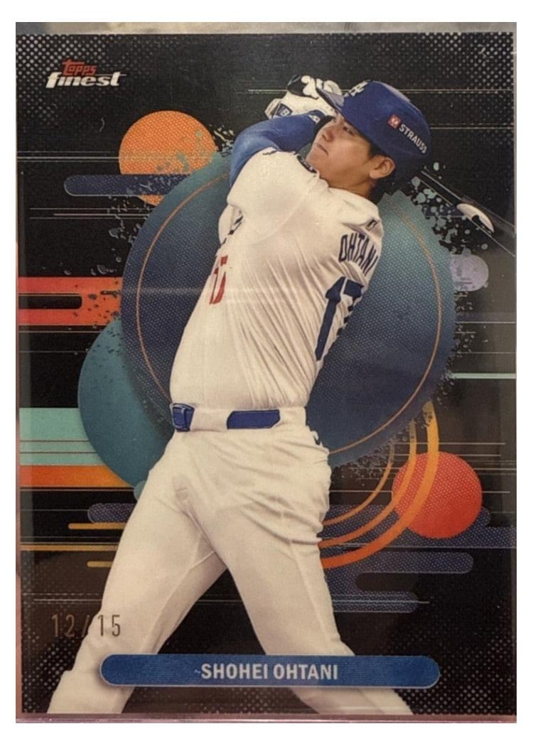 2025 Topps Finest Shohei Ohtani #190 card