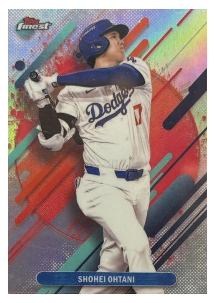 2025 Topps Finest Shohei Ohtani #208 card