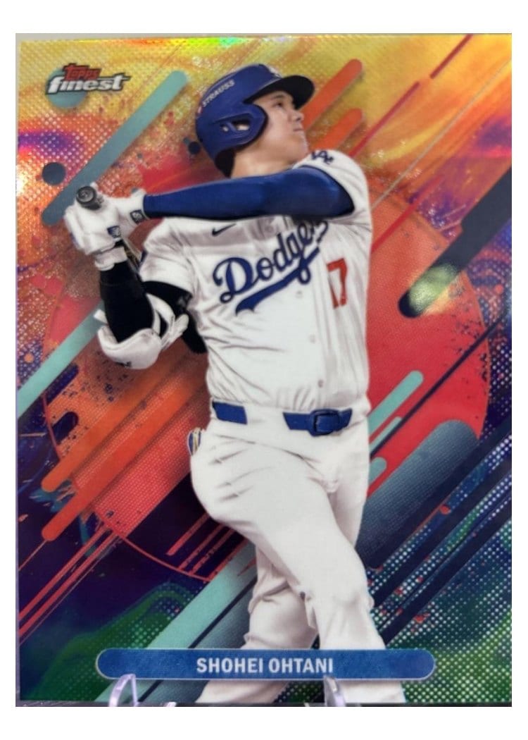 2025 Topps Finest Shohei Ohtani #208 card