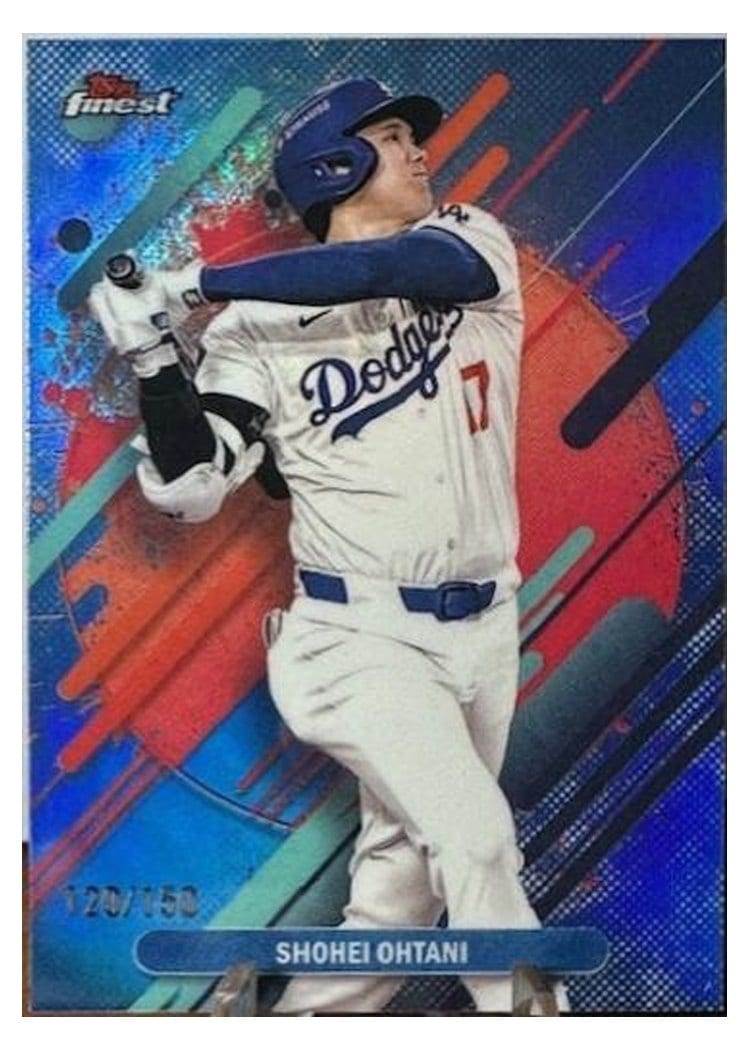 2025 Topps Finest Shohei Ohtani #208 card