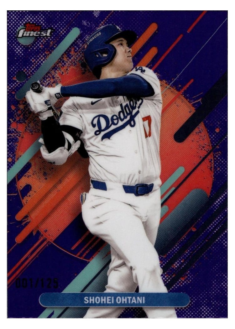 2025 Topps Finest Shohei Ohtani #208 card