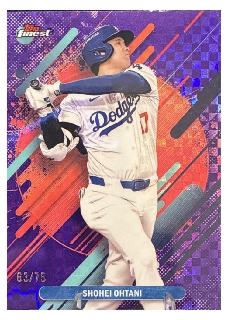 2025 Topps Finest Shohei Ohtani #208 card