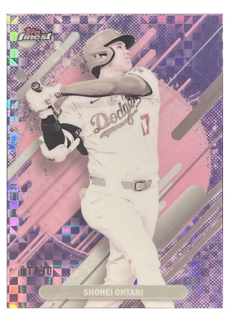 2025 Topps Finest Shohei Ohtani #208 card