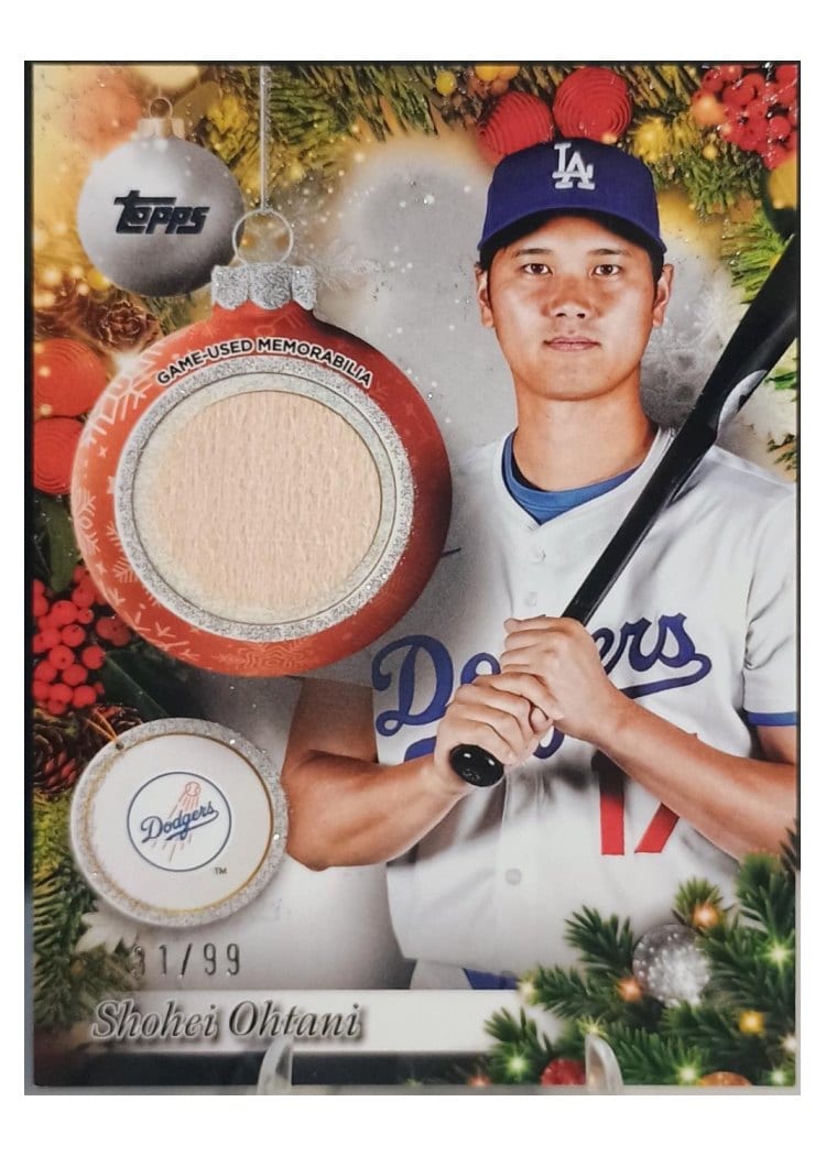 2025 Topps Holiday Relics Shohei Ohtani #PR-SO