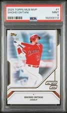 2025 Topps MLB MVP Collection Base Set Shohei Ohtani #9 card