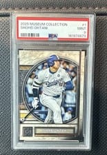 2025 Topps Museum Collection Base Set Shohei Ohtani #1