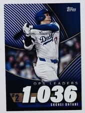 2025 Topps OPS Leaders Shohei Ohtani #OPS-2 card