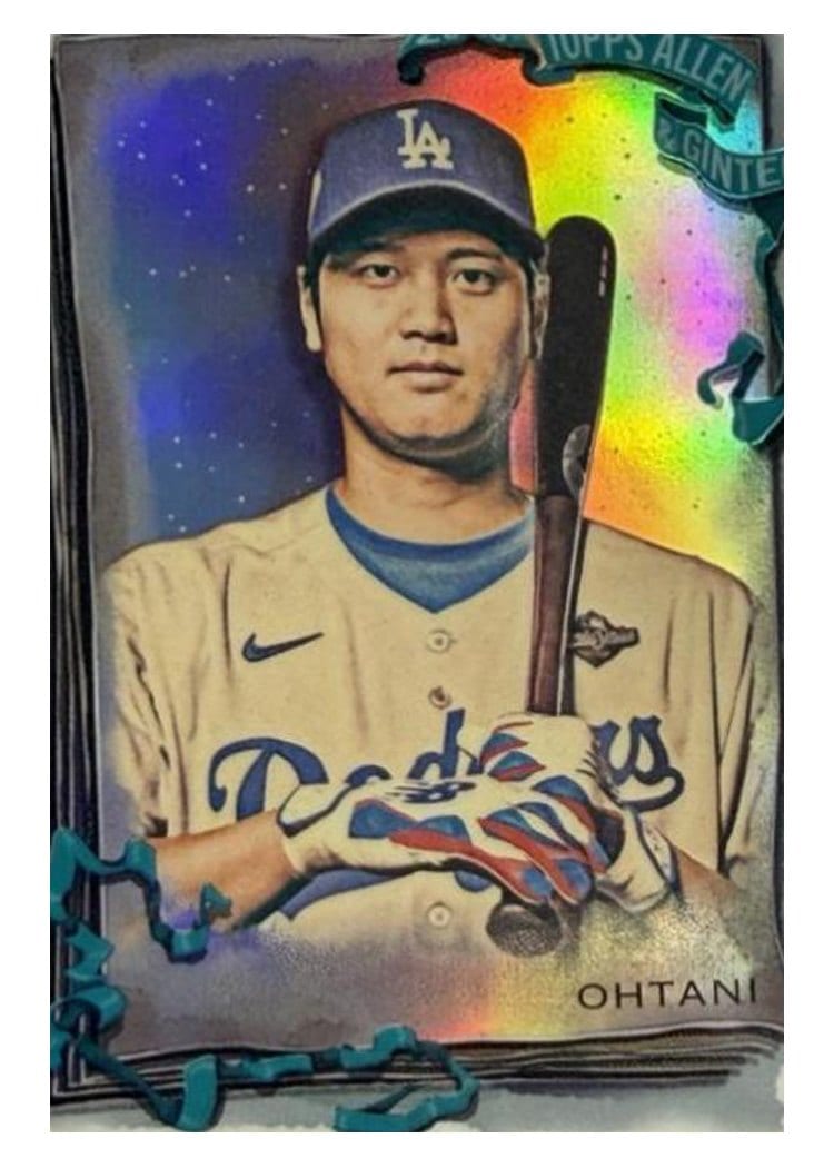 2026 Topps Allen & Ginter Shohei Ohtani Refractor Chrome #17 card